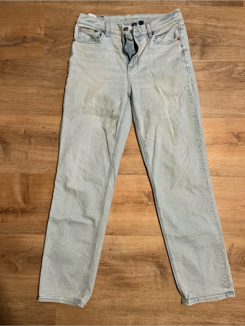 American Eagle Outfitters Light Blue Stretch Jeans size 8L
